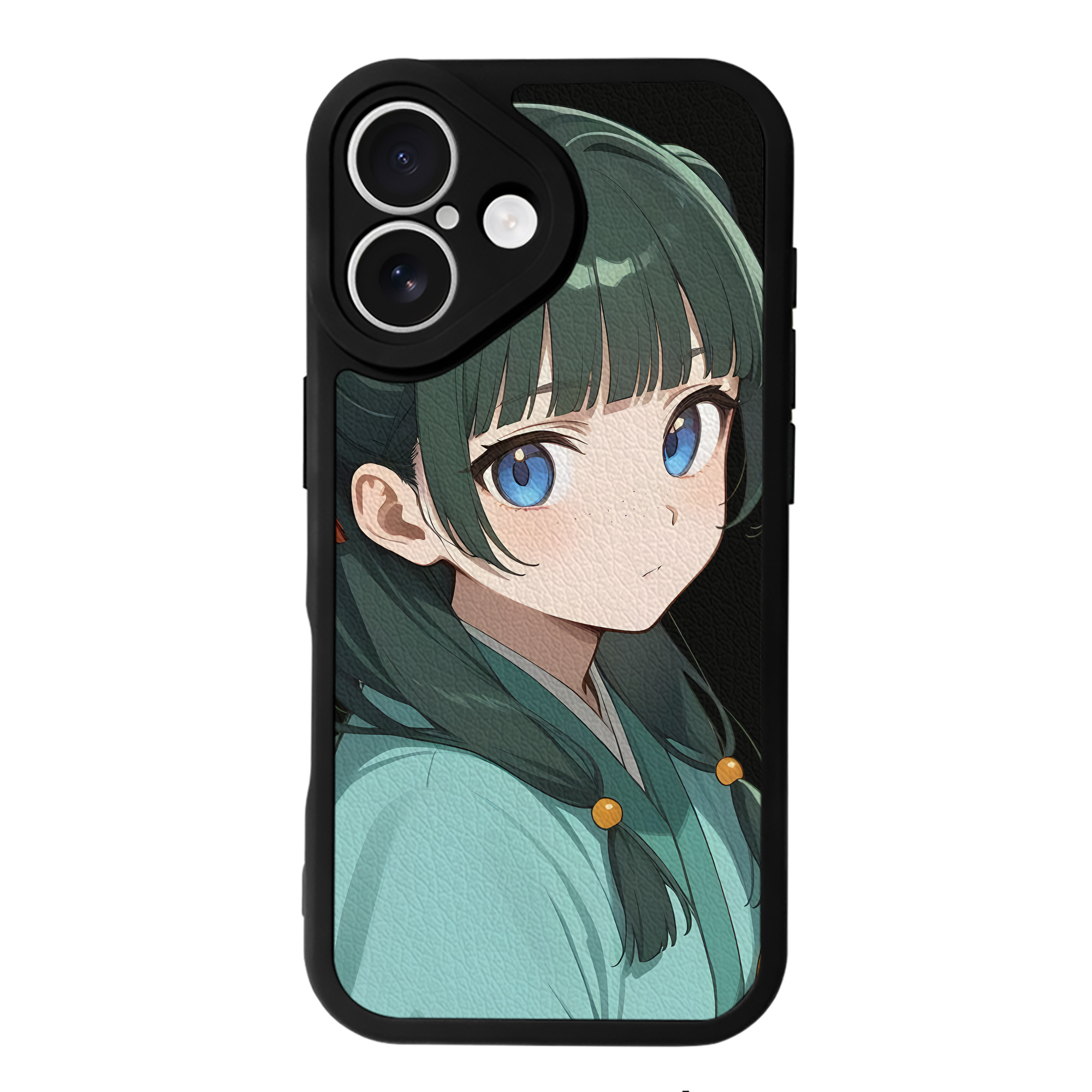 （画像用） 薬屋のひとりごと The Apothecary Diaries 【iPhone 16シリーズ対応】シリコンスマホケース（レザー調） 材質：シリコン